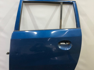 дверь задняя левая Hyundai Atos 1 поколение 2000, 1.0 л., бензин, МКПП, синий, хетчбэк 5 дв., передний привод