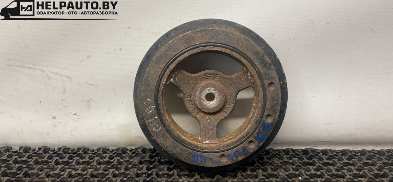шкив коленвала Dodge Neon 1 поколение 1998, 2.0 л., бензин, АКПП, зеленый, седан, передний привод - фото №1