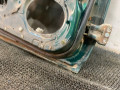 дверь задняя левая Mazda 626 GF 1997, 2.0 л., дизель, МКПП, зелёный, седан, передний привод - фото №10