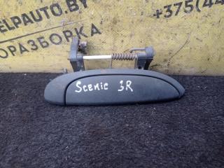 ручка наружная задняя правая Renault Scenic 1 поколение 1998, 1.9 л., F9Q 716, дизель, МКПП, синий, минивэн, передний привод