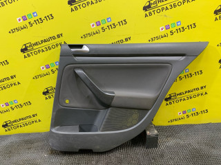 обшивка двери задняя правая Volkswagen Golf 5 поколение 2008, 1.4 л., BUD, бензин, 5МКПП, синий, хетчбэк 5 дв., передний привод