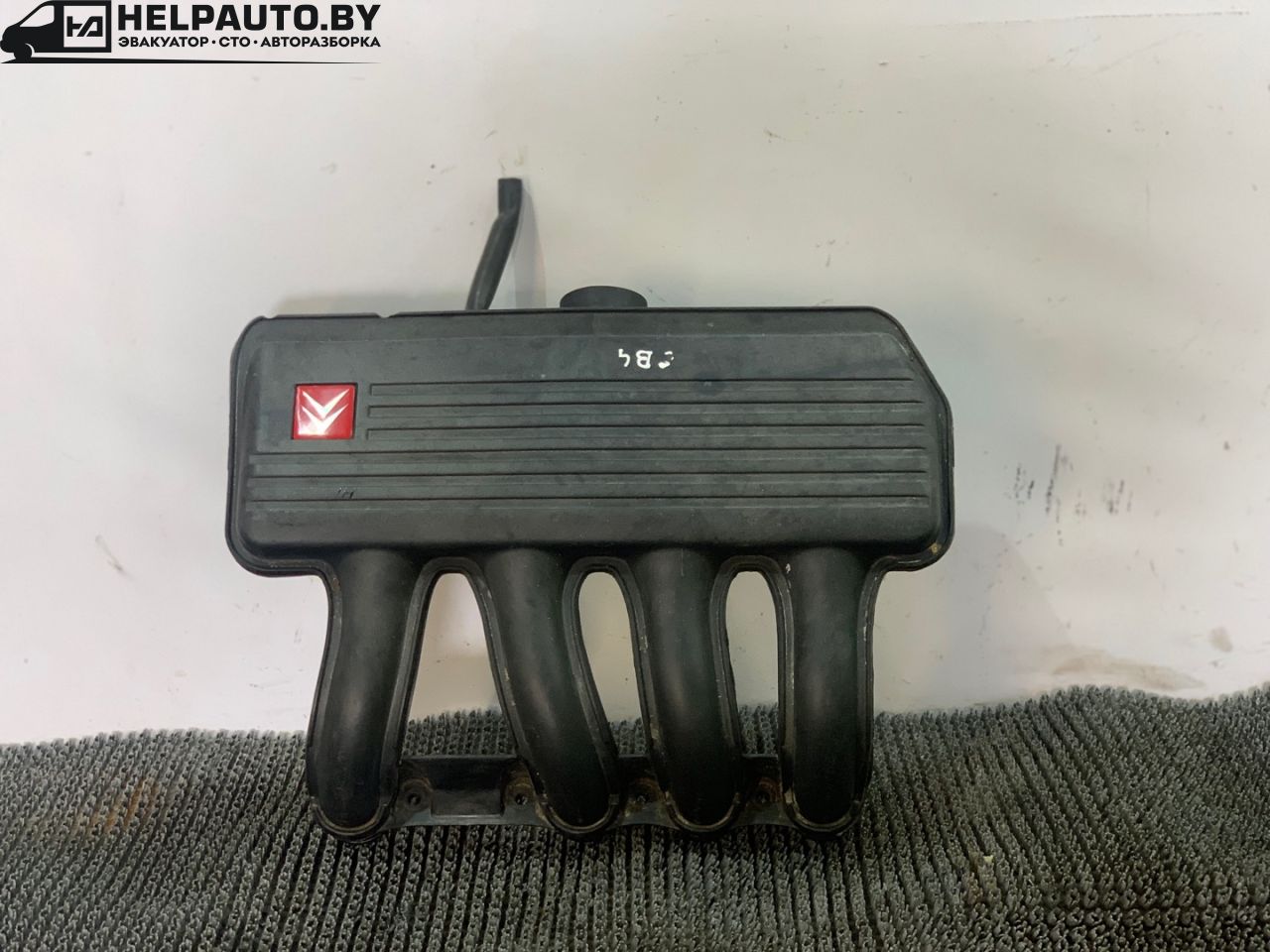 коллектор впускной Citroen Berlingo 1 поколение (M49) 1998, 1.9 л., DHX (XUD9TF/BTF), дизель, МКПП, белый, фургон, передний привод - фото №1