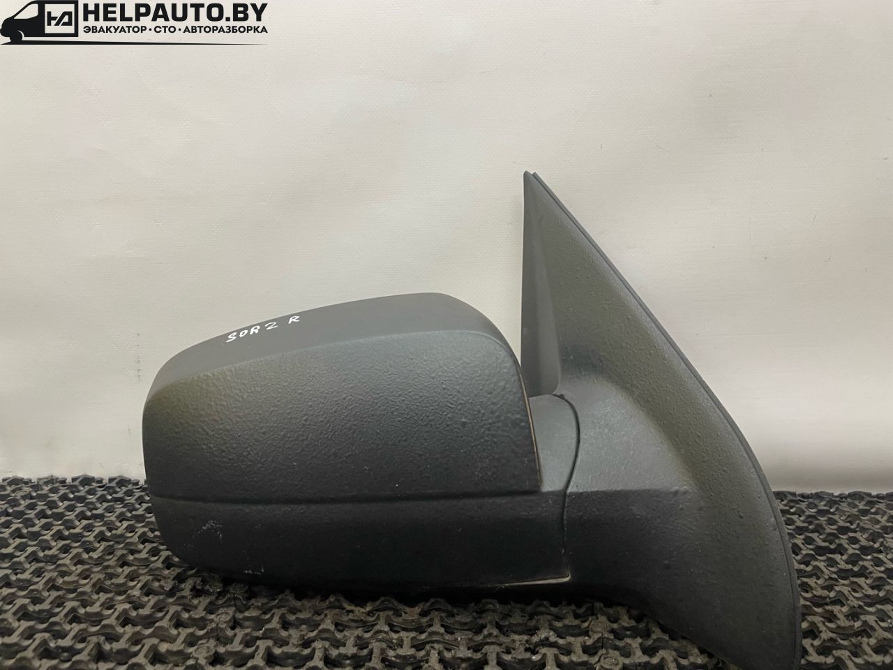 зеркало наружное правое Kia Sorento 1 поколение 2005, 2.5 л., CRDi, D4CB, дизель, МКПП, черный, внедорожник 5 дв., полный подключаемый привод - фото №1