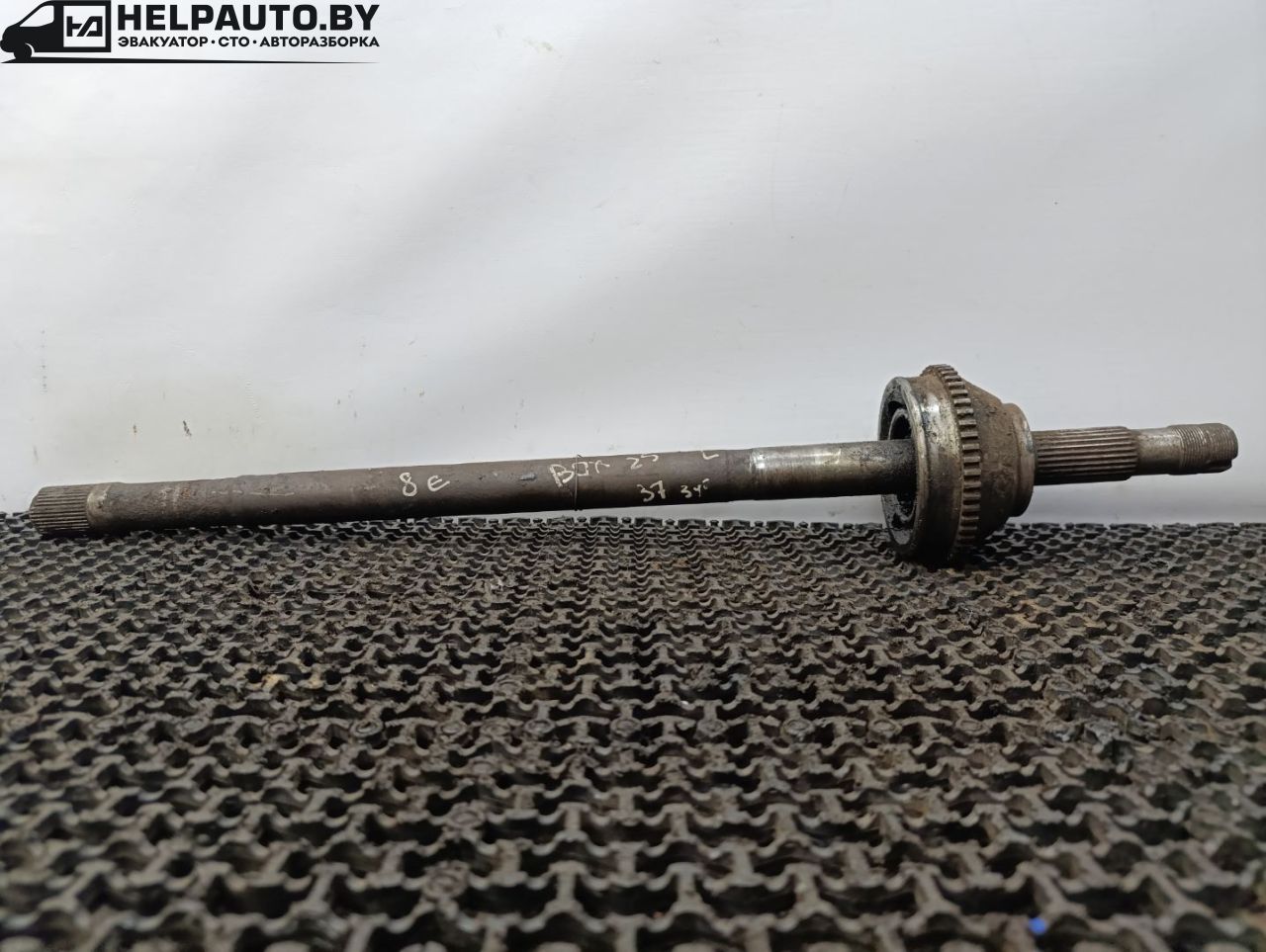 полуось передняя левая (приводной вал, ШРУС) Peugeot Boxer 1 поколение 1999, 2.5 л., THY (DK5ATE), дизель, МКПП, белый, микроавтобус - фото №1