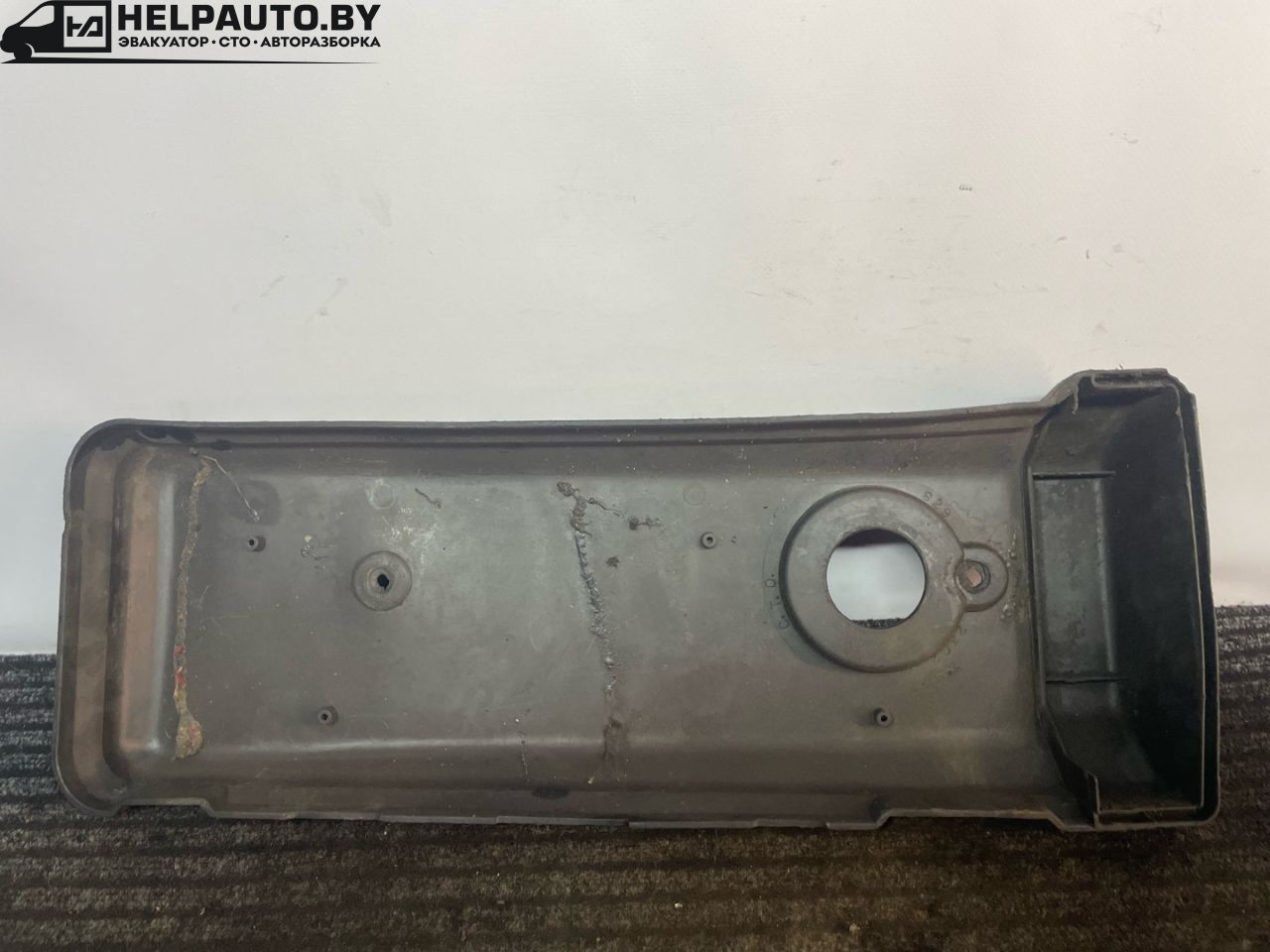 декоративная крышка двигателя Fiat Ducato 2 поколение 1998, 2.8 л., дизель, МКПП, красный, микроавтобус, передний привод - фото №1