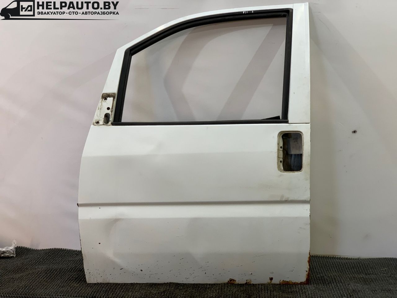 дверь передняя левая Fiat Scudo 1 поколение (1996 - 2007), 2.0 л., дизель, МКПП, белый, минивэн, передний привод - фото №1