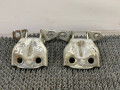 петля двери Hyundai Santa Fe 1 поколение (SM) 2003, 2.4 л., бензин, МКПП, серебристый, внедорожник 5 дв., передний привод - фото №2