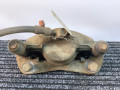суппорт передний левый Toyota Corolla 5 поколение (E80) 1984, 1.3 л., бензин, МКПП, красный, хетчбэк 5 дв., передний привод - фото №2