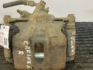 суппорт передний правый Toyota Carina E 1 поколение 1995, 2.0 л., 2C, дизель, МКПП, бордовый, хетчбэк 5 дв., передний привод