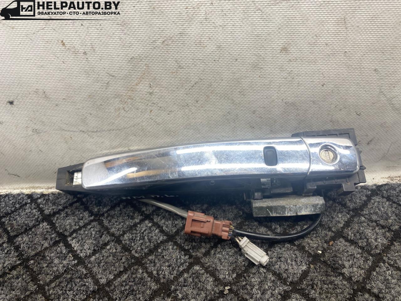 ручка наружная Hyundai Santa Fe 1 поколение (SM) 2001, 2.4 л., бензин, МКПП, черный, внедорожник 5 дв., передний привод - фото №1