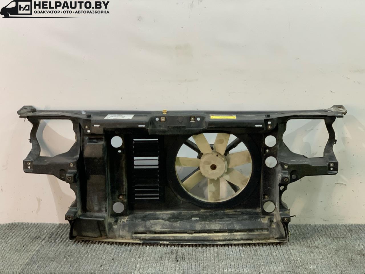 передняя панель крепления облицовки (телевизор) Volkswagen Vento 1 поколение 1991, 1.8 л., бензин, МКПП, серый, седан, передний привод - фото №1