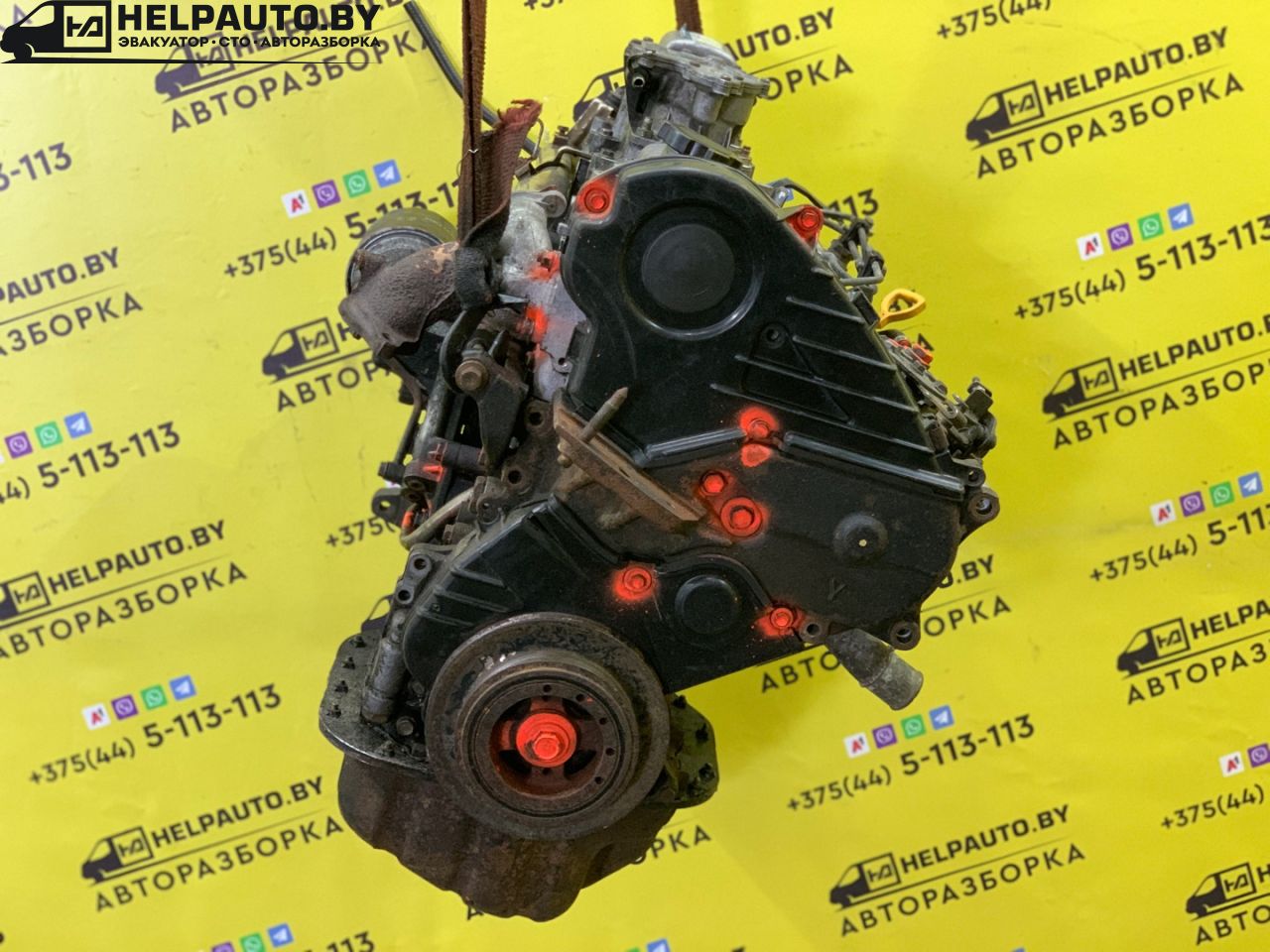 шкив коленвала Toyota Carina E 1 поколение 1995, 2.0 л., 2C, дизель, МКПП, хетчбэк 5 дв. - фото №1