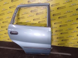 дверь задняя правая Nissan Almera Tino V10 2001, 2.2 л., YD22DDT, дизель, МКПП, берюзовый, минивэн, передний привод