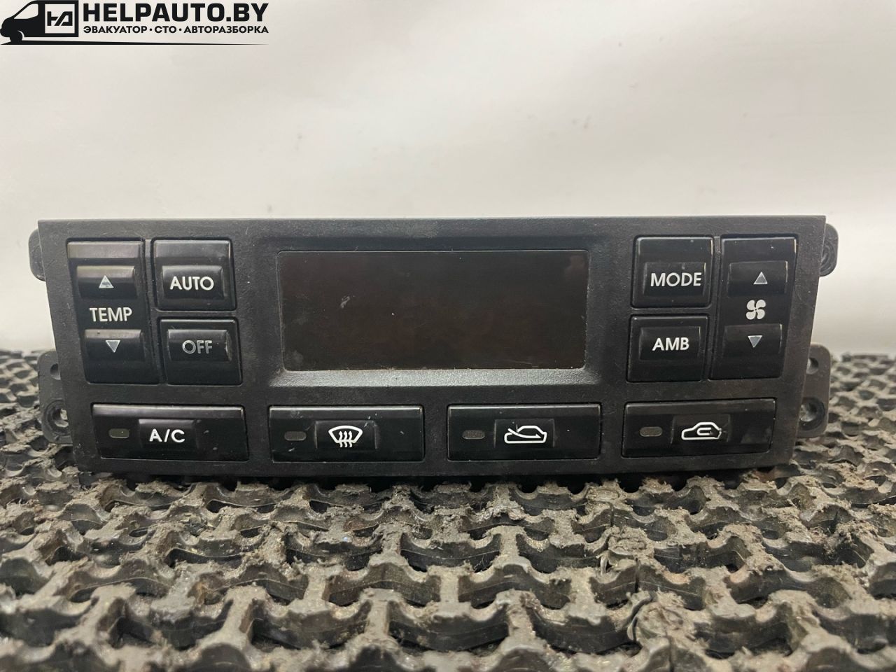блок управления печки / климат-контроля Kia Sorento 1 поколение 2005, 2.5 л., CRDi, D4CB, дизель, МКПП, черный, внедорожник 5 дв., полный подключаемый привод, 97250-3E100 - фото №1