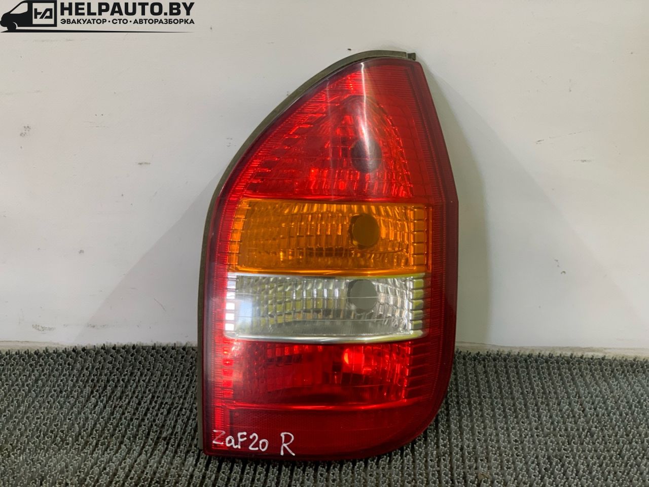 фонарь задний правый Opel Zafira 1 поколение (A) 1999, 2.0 л., бензин, МКПП, серый, передний привод - фото №1