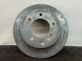 диск тормозной передний Kia Sorento 1 поколение 2005, 2.5 л., CRDi, D4CB, дизель, МКПП, черный, внедорожник 5 дв., полный подключаемый привод