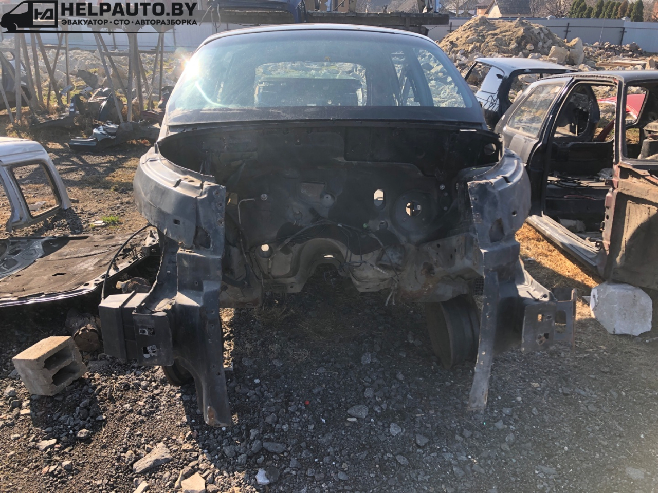передняя часть кузова Chrysler PT Cruiser 1 поколение 2002, 2.0 л., ECC, бензин, АКПП, черный, хетчбэк 5 дв. - фото №1