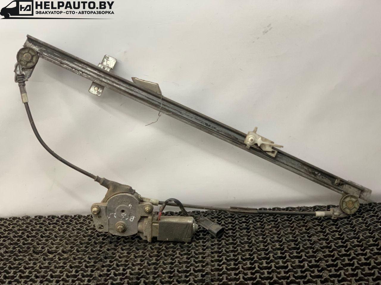 стеклоподъемник передний левый Peugeot Boxer 1 поколение 1999, 2.5 л., THY (DK5ATE), дизель, МКПП, белый, микроавтобус - фото №1