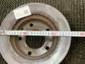 диск тормозной передний Mazda 626 GF 1997, 2.0 л., дизель, МКПП, зелёный, седан, передний привод - фото №2