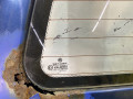 стекло заднее Volkswagen Polo 2 поколение 1990, 1.3 л., бензин, МКПП, синий, хетчбэк 3 дв., передний привод - фото №2