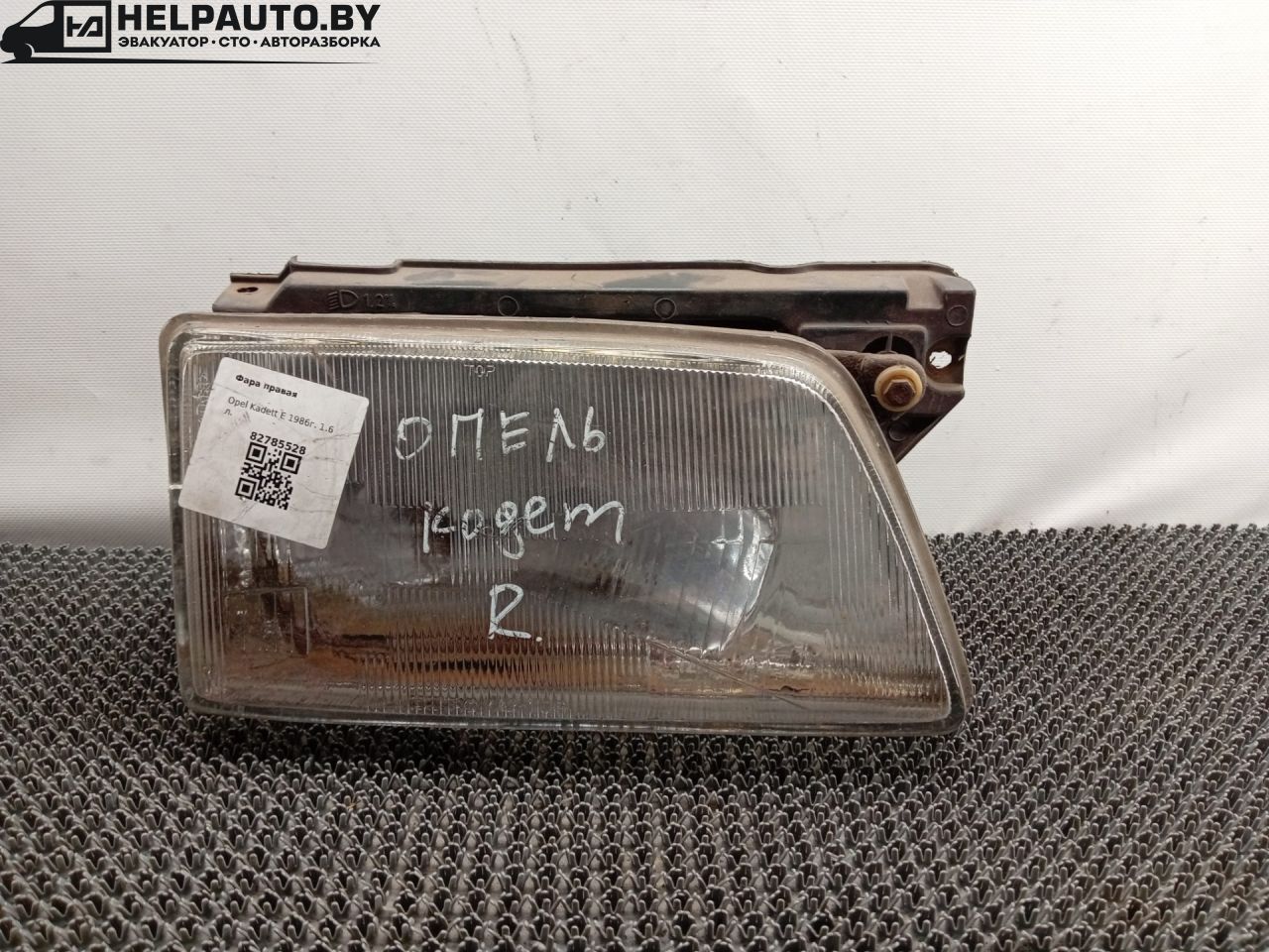 фара правая Opel Kadett E 1986, 1.6 л. - фото №1