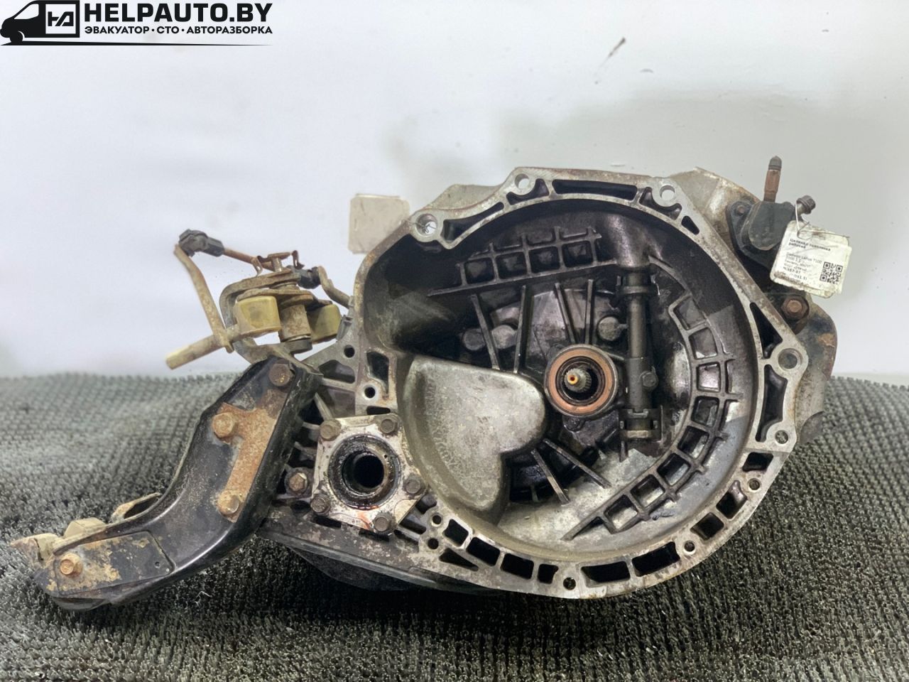 КПП механическая (МКПП) Daewoo Lanos T100 2000, 1.5 л., бензин, МКПП, фиолетовый, хетчбэк 5 дв., передний привод, 97183707 - фото №1