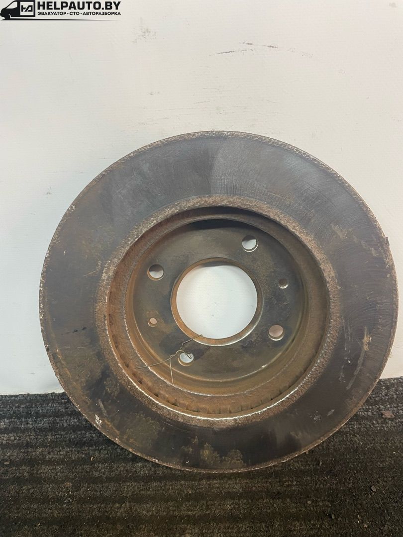 диск тормозной передний Mitsubishi Galant 7 поколение 1994, МКПП, седан, передний привод - фото №1