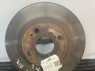 диск тормозной передний Mazda 323 6 поколение 1998, 2.0 л., дизель, МКПП, синий, хетчбэк 3 дв.