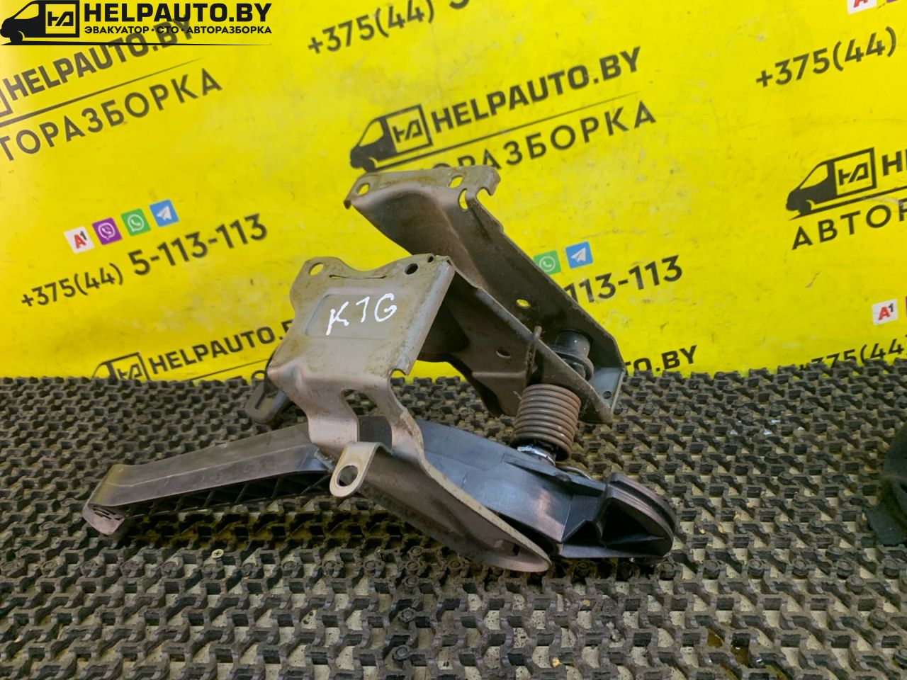 узел педальный (блок педалей) Dacia Sandero 1 поколение 2008, 1.4 л., K7J 714, бензин, МКПП, серый, хетчбэк 5 дв., передний привод - фото №1