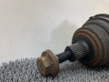 полуось передняя левая (приводной вал, ШРУС) Audi 80 B3 89/B3 1987, 1.8 л., бензин, МКПП, серый, седан, передний привод - фото №2