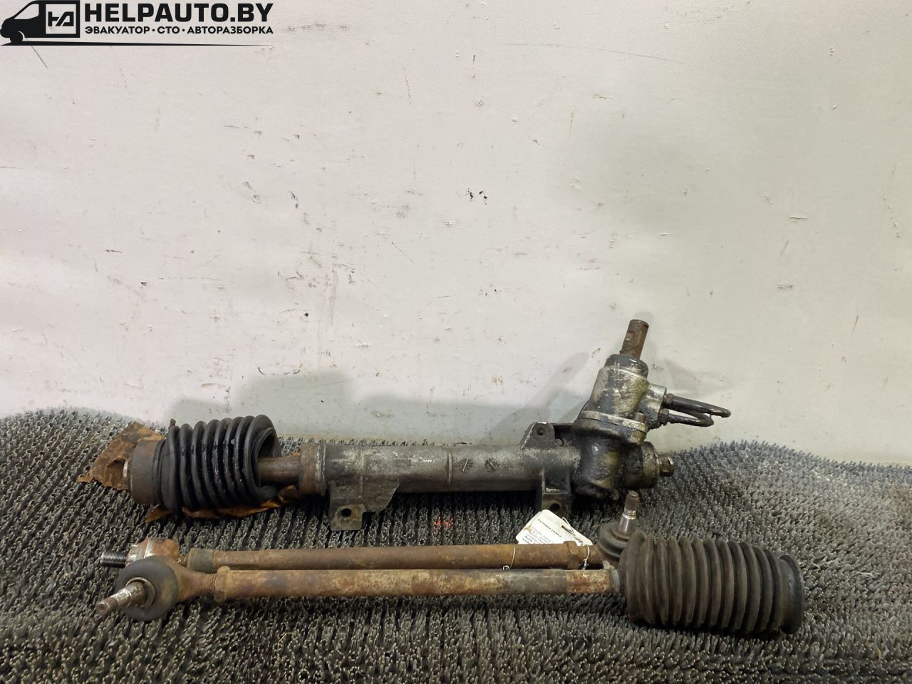 рулевая рейка Citroen Xsara 1 поколение 1999, 1.9 л., дизель, МКПП, серебро, универсал, передний привод - фото №1