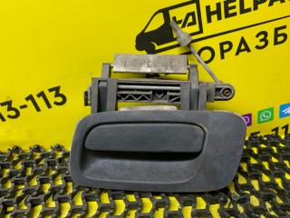 ручка наружная задняя левая Opel Astra G 1998, 1.4 л., X 14 XE, бензин, МКПП, серебро, универсал, передний привод