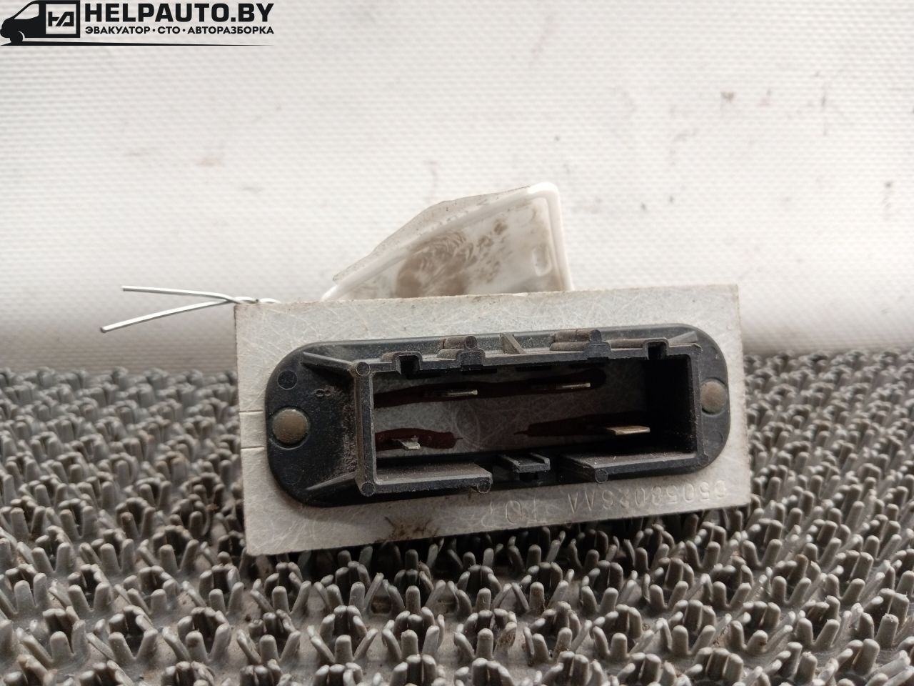 сопротивление печки Chrysler PT Cruiser 1 поколение 2002, 2.0 л., ECC, бензин, АКПП, черный, хетчбэк 5 дв. - фото №1