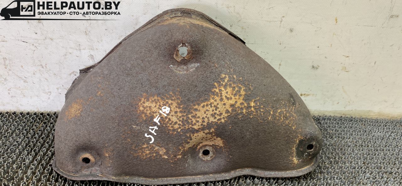 тепловой экран глушителя Iran Khodro Samand 1 поколение 2009, 1.8 л., бензин, МКПП, серебристый, седан, передний привод - фото №1