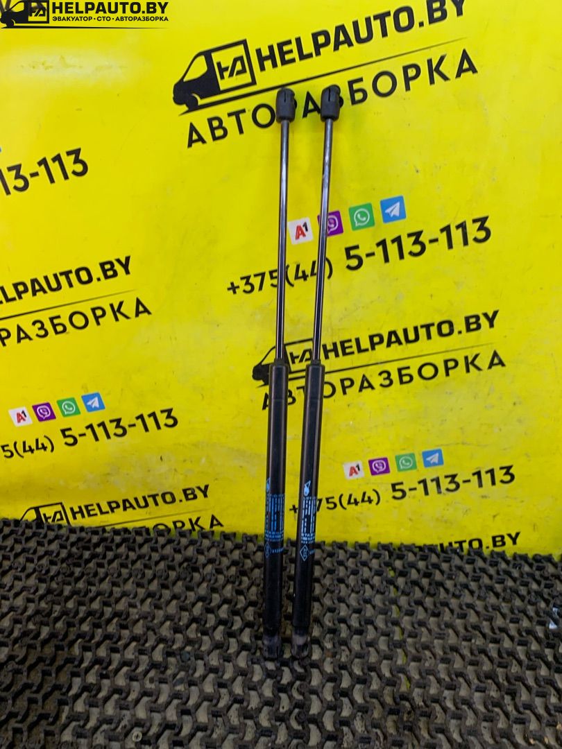 амортизатор крышки багажника (3-5 двери) Dacia Sandero 1 поколение 2008, 1.4 л., K7J 714, бензин, МКПП, серый, хетчбэк 5 дв., передний привод - фото №1