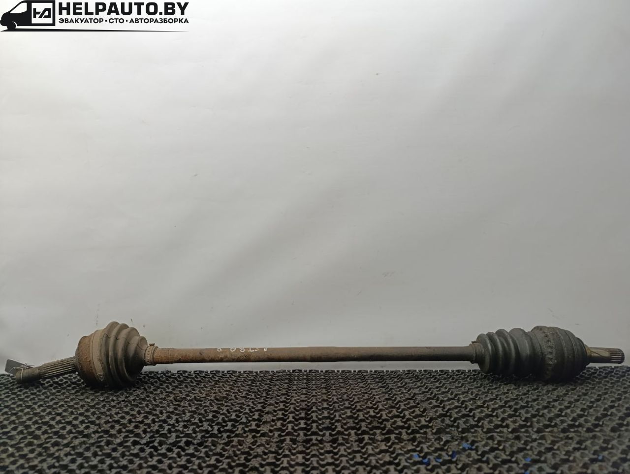 полуось передняя правая (приводной вал, ШРУС) Opel Astra F 1993, 1.6 л., i, бензин, 5МКПП, универсал, передний привод, F17 - фото №1