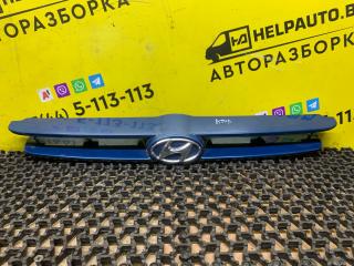 решетка радиатора Hyundai Atos 1 поколение 1998, 0.8 л., бензин, МКПП, синий, хетчбэк 5 дв., передний привод