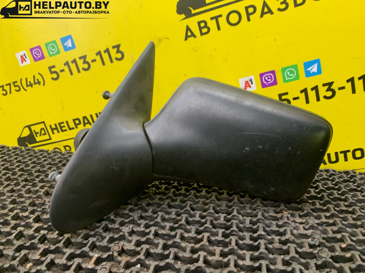 зеркало наружное левое SEAT Ibiza 2 поколение 1998, 1.6 л., ALM, бензин, 5МКПП, синий, хетчбэк 5 дв., передний привод - фото №1