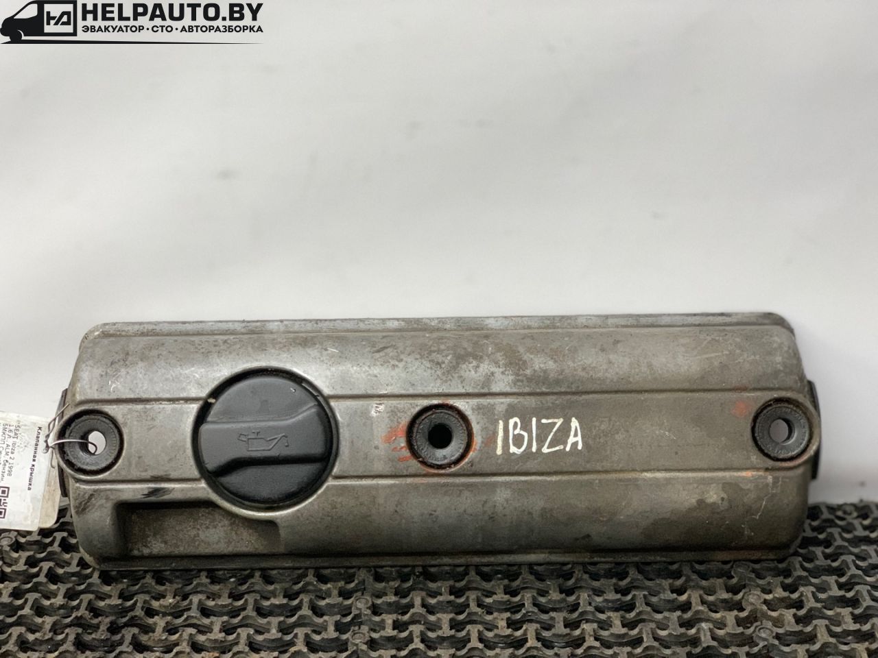 клапанная крышка SEAT Ibiza 2 поколение 1998, 1.6 л., ALM, бензин, 5МКПП, синий, хетчбэк 5 дв., передний привод - фото №1