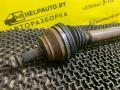 полуось передняя правая (приводной вал, ШРУС) Volkswagen Passat B3 1993, 1.9 л., AAZ, дизель, 5МКПП, черный, универсал, передний привод - фото №2