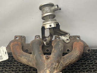 коллектор выпускной Opel Vectra B 1997, 1.6 л., X 16 XEL, бензин, МКПП, красный, седан, передний привод