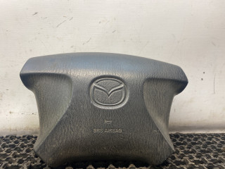 подушка безопасности водителя Mazda 626 GF 1997, 2.0 л., дизель, МКПП, зелёный, седан, передний привод