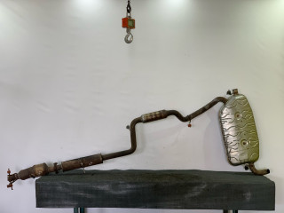 глушитель Volvo S40 2 поколение [рестайлинг] 2009, 2.4 л., B 5244 S2, бензин, АКПП, бирюзовый, седан, передний привод