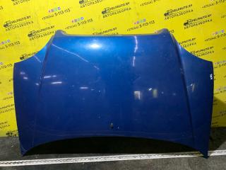 капот Hyundai Atos 1 поколение 1998, 0.8 л., бензин, МКПП, синий, хетчбэк 5 дв., передний привод