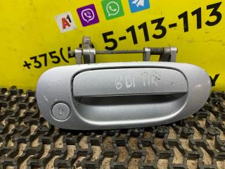 ручка наружная Mitsubishi Carisma 1 поколение (1995 - 1999), 1.8 л., 4G93 (GDI), бензин, МКПП, серебро, хетчбэк 5 дв., передний привод