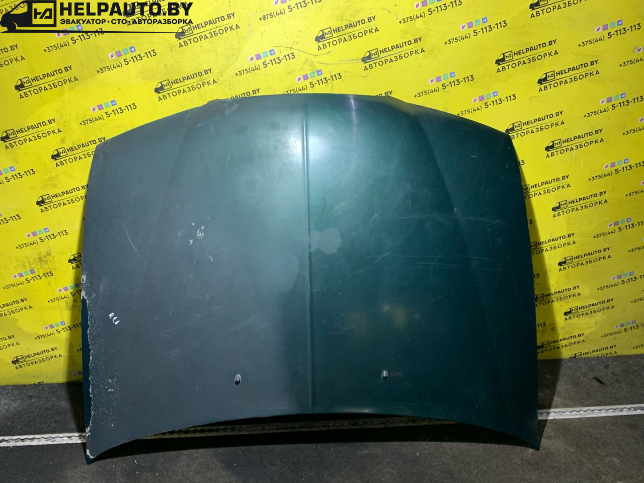 капот Rover 400 Series 2 поколение 1999, 1.4 л., 14 K4F, бензин, МКПП, зеленый, хетчбэк 5 дв., передний привод - фото №1