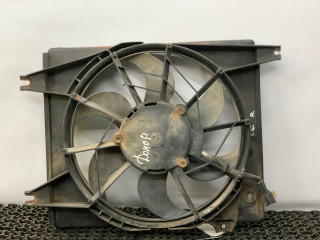 вентилятор радиатора Hyundai Coupe RD [рестайлинг] 1999, 2.0 л., G4GF, бензин, 5МКПП, желтый, купе