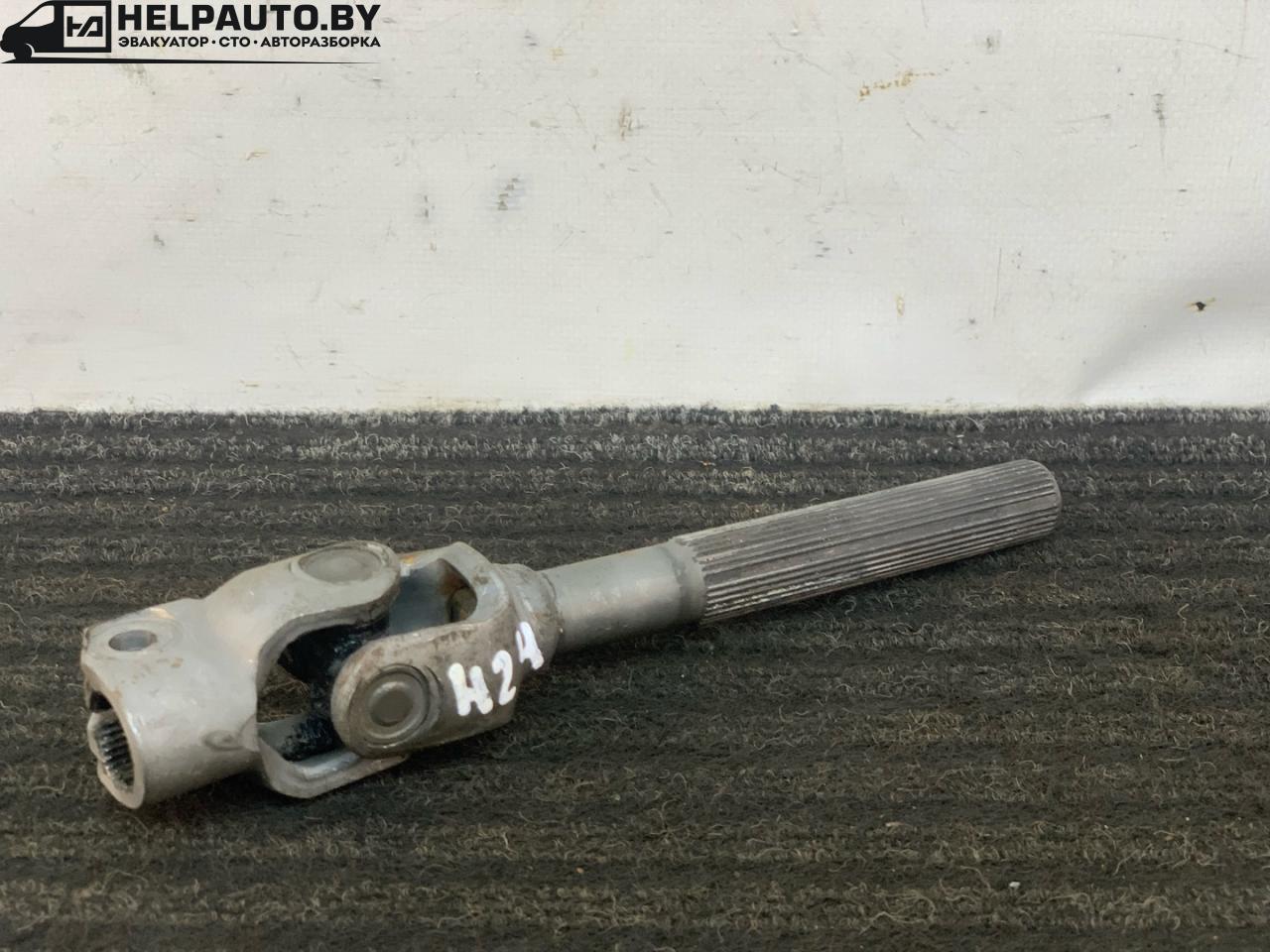 рулевой карданчик Hyundai Santa Fe 1 поколение (SM) 2001, 2.4 л., бензин, МКПП, черный, внедорожник 5 дв., передний привод - фото №1