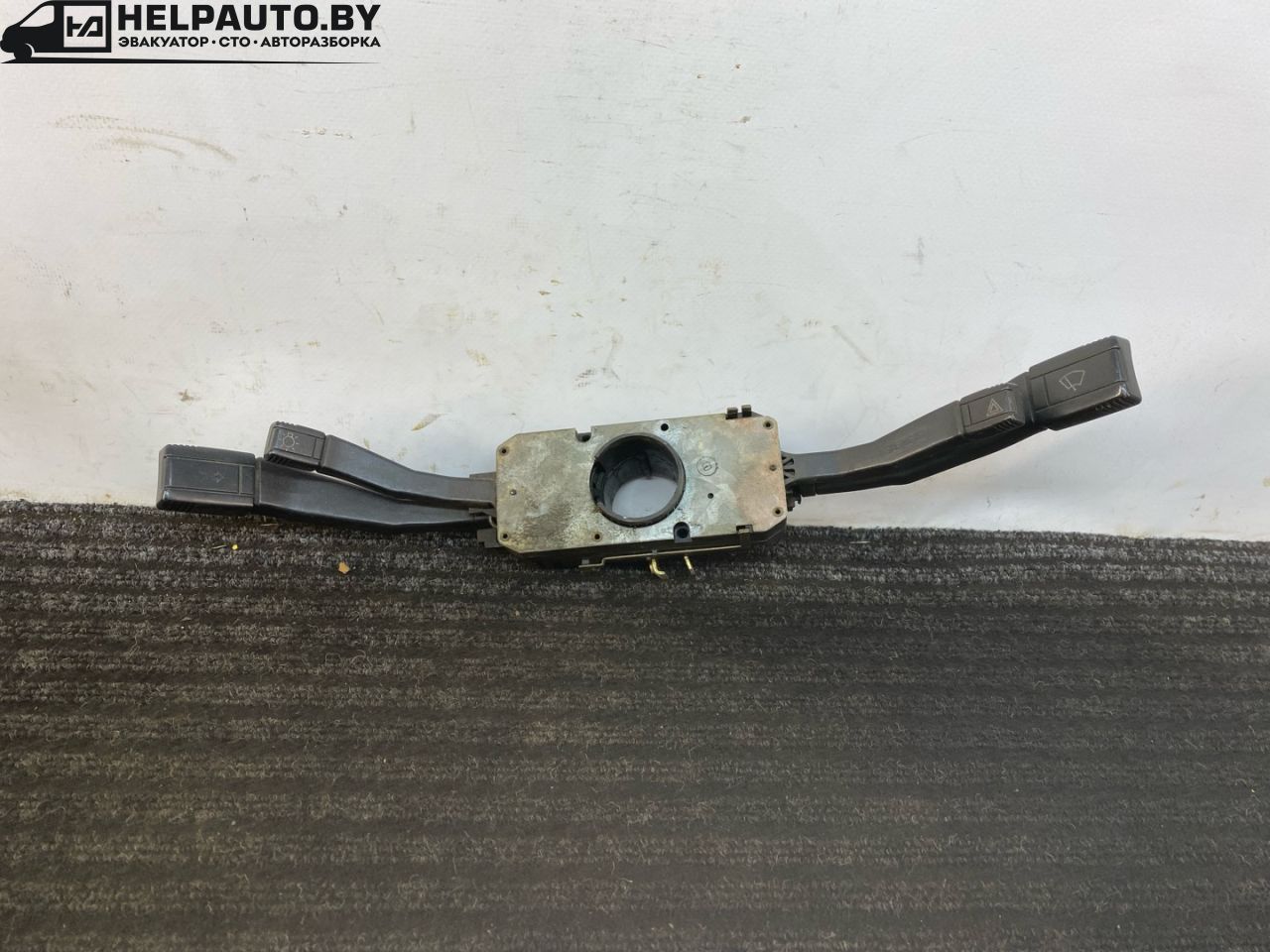 переключатель подрулевой (стрекоза) Audi 80 B3 89/B3 1987, 1.8 л., бензин, МКПП, серый, седан, передний привод, 443953513 - фото №1