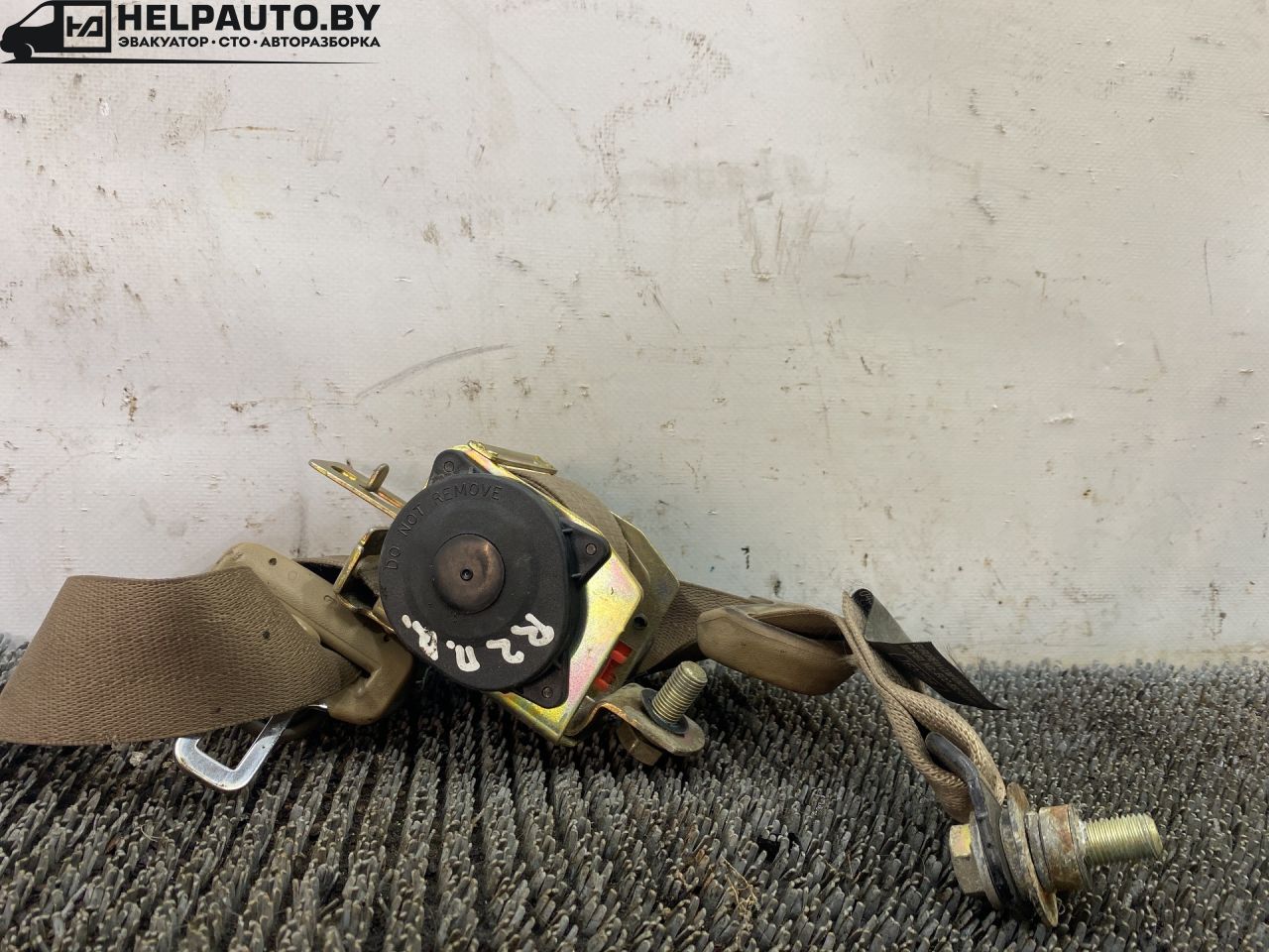 ремень безопасности Rover 600 Series 1 поколение 1999, 2.0 л., бензин, МКПП, зеленый, передний привод - фото №1